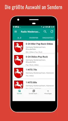 Radio Niedersachsen android App screenshot 10