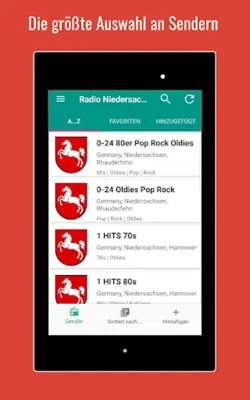 Radio Niedersachsen android App screenshot 5